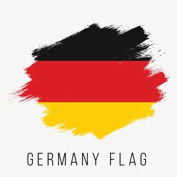 Germany Vector Flag. Germany Flag for Independence Day Stock Illustration