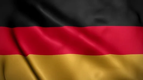 Germany waving flag, 4k German Flag Waving Animation Vidéo 263810028