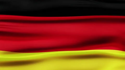 Germany Waving Flag Animation (Looping) Stock Footage 220242621