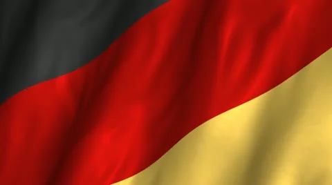 Germany Waving Flag Stock Footage 12261014