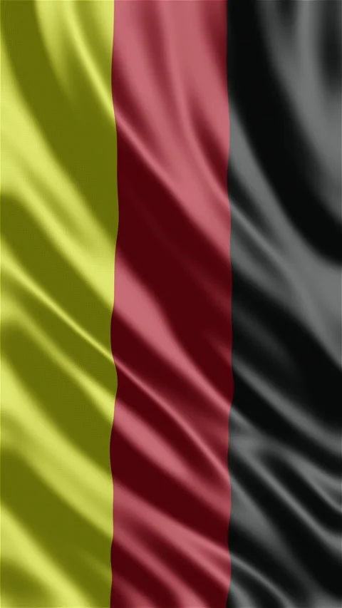 Germany waving flag Stock Footage 288004270