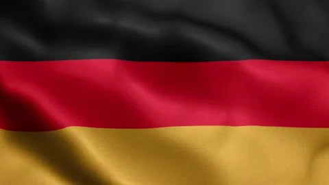 Germany waving flag texture realistic Stock Footage 142797537