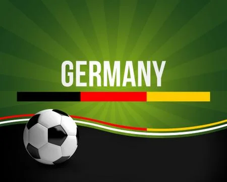 Germanysoccer Stock Illustration