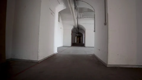 Germersheim / corridor in old building Vídeos de archivo 124964938