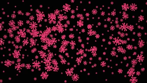 Germs , viruses , bacteria  multiplying on screen. 3d animation rendering Stock Footage 135062305