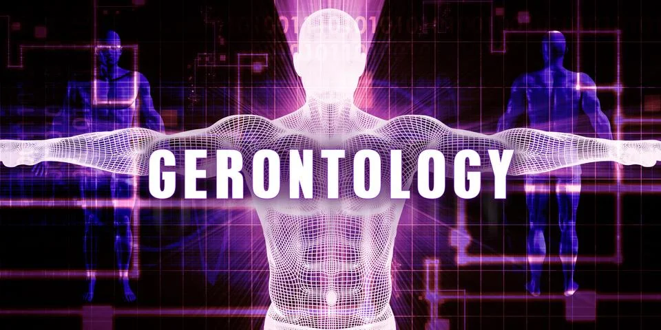Gerontology Stock Illustration