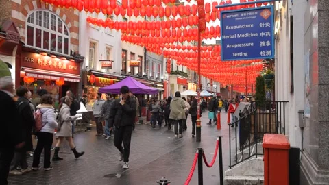 Gerrard Street Stock Footage 265166204