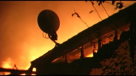 Gervais, House Fire 10-26-14 12 Stock Footage 82293136