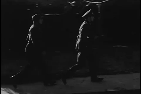 Gestapo shoot or capture the agents - 1943 Stock Footage 105753257