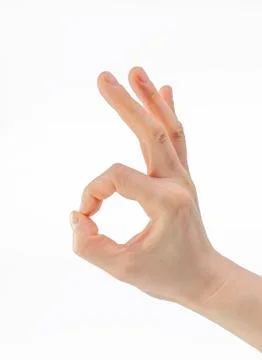 Gesture action Stock Photos