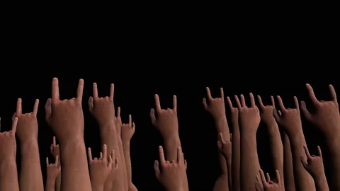 Gesture alpha Stock Footage 125490393