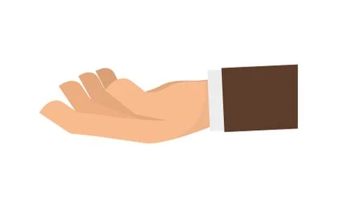 Gesture  icon. Human hand design. vector graphic Stock Illustration