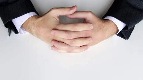 Gesture of male hands Stock Footage 129042159