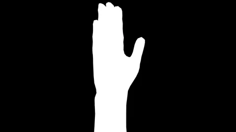 Gesture ok. Alpha channel. 4K. Stock Footage 73069377