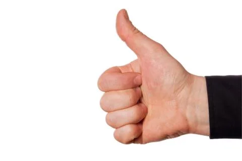 Gesture(clipping path included) Stock Photos