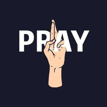 Gestures arms stop, palm, thumbs up, finger pointer, ok, like and pray or Stock Illustration