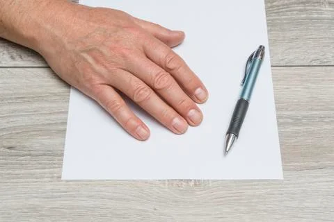 Gestures with the hands Stock Photos