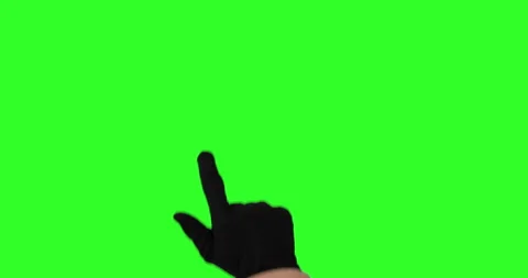 Gestures Pack at keyed green screen chroma key background. Great for compositing Stock Footage 141730554