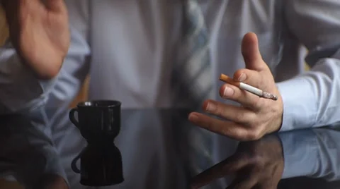 Gesturing in conversation Video stock 34668387