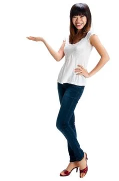 Gesturing Foto stock