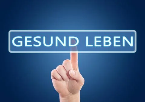 Gesund leben Stock Illustration
