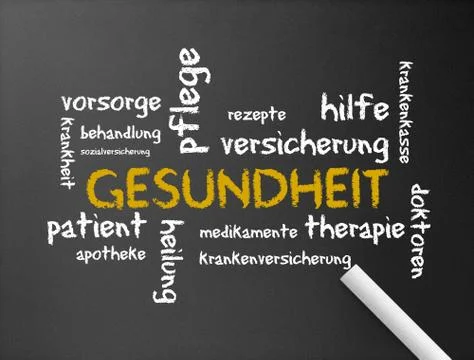Gesundheit Stock Illustration