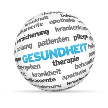 Gesundheit Illustrazione stock