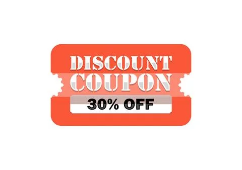 Get 30% Off Instantly 스톡 일러스트