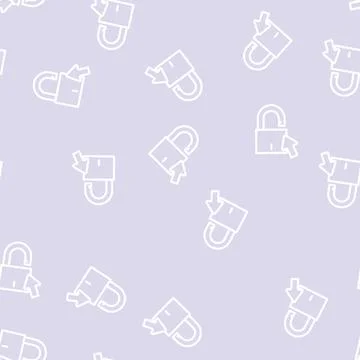 Get access registration line vector seamless pattern Stock Illustration