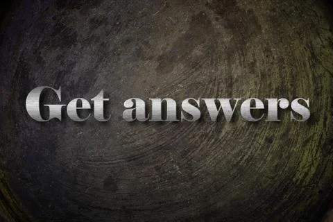 Get answer text on background Stock Illustration