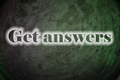 Get answer text on background Stock Illustration
