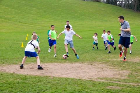 Get The Ball. Stock Photos