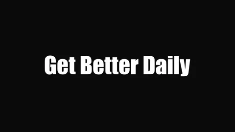 Get Better Daily Motivational Text Animation Stock Footage 340106575