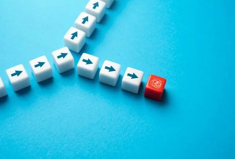 Get bogged down in problems. Prioritize issues. High levels of stress. Settin Foto stock