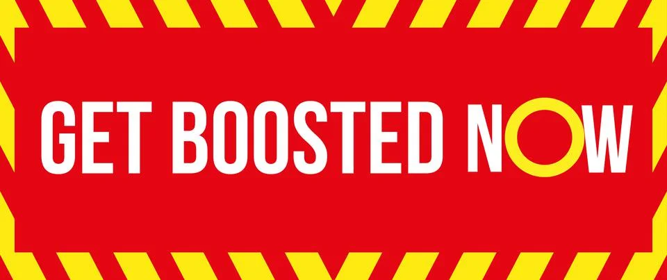 Get Boosted Now Vector illustration Stock Illustration