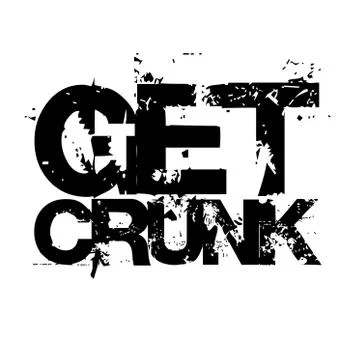 Get Crunk Stock Illustration