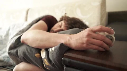 Get up early in the morning on the clock. Stock Footage 242081469