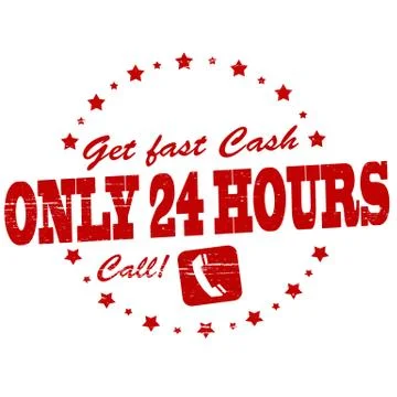 Get fast cash Stock Illustration