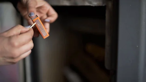 Get fire Stock Footage 127429211