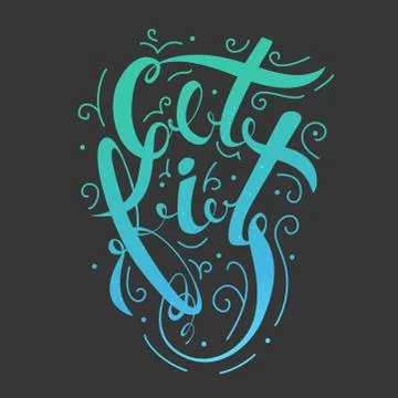 Get Fit Stock Illustration