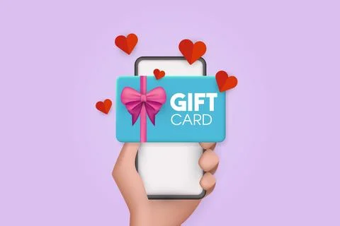 Get giftcard concept vector design. Stock Illustration