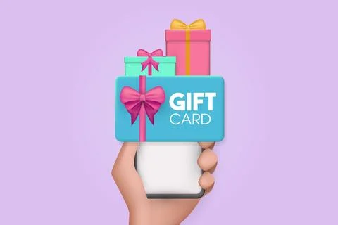 Get giftcard concept vector design. Stock Illustration