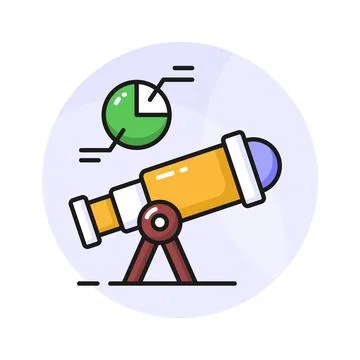 Get a glimpse of this glyph sticker representing bad idea concept Stock-Illustration