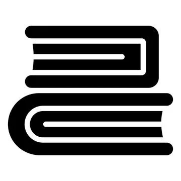Get a glimpse of this glyph sticker representing bad idea concept Stock-Illustration