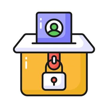 Get a glimpse of this pollution awareness flat sticker asset. Stock-Illustration