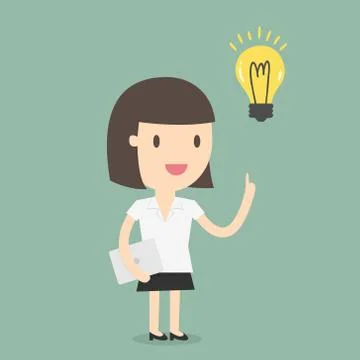 Get idea Stock Illustration