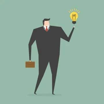 Get an Idea Stock Illustration