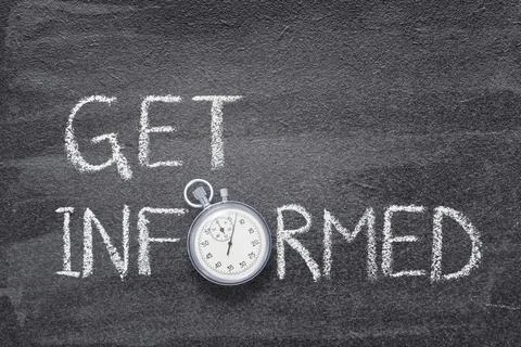 Get informed watch Stock Photos