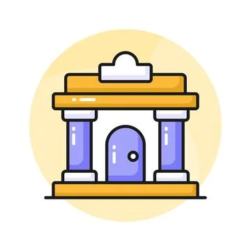 Get this isometric illustration showing the global education concept for イラスト素材