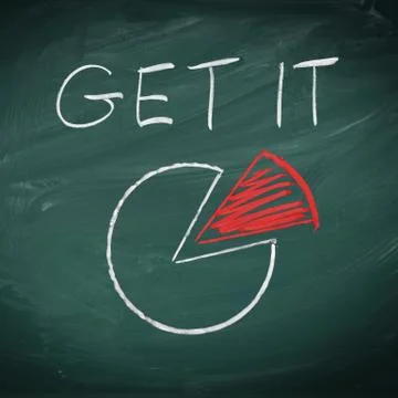 Get it graph 스톡 일러스트